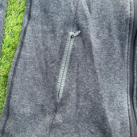 Nike Jacket Womens Small Gray Tech Fleece Aeroloft 800 Down Primaloft Parka - Picture 2 of 11